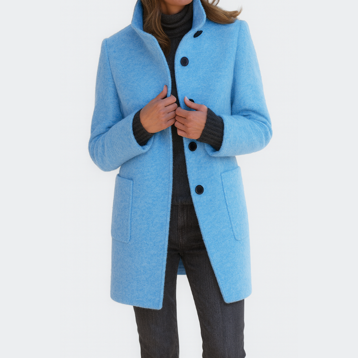 Harper | Women's coat with high collar