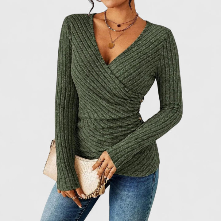 Rima - Tummy Tucking Long Sleeve Top