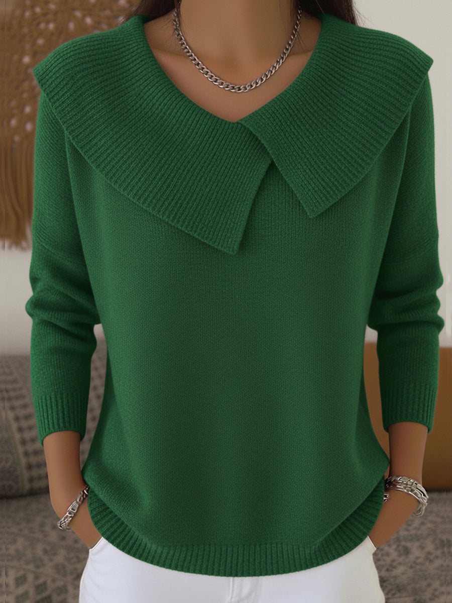Sofia | Warm jumper with soft collar