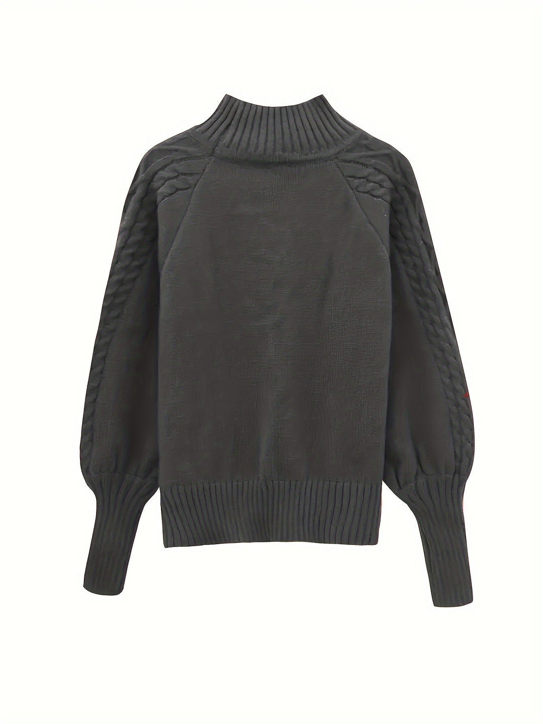 Women's Cosy Cable Knit Turtleneck Jumper
