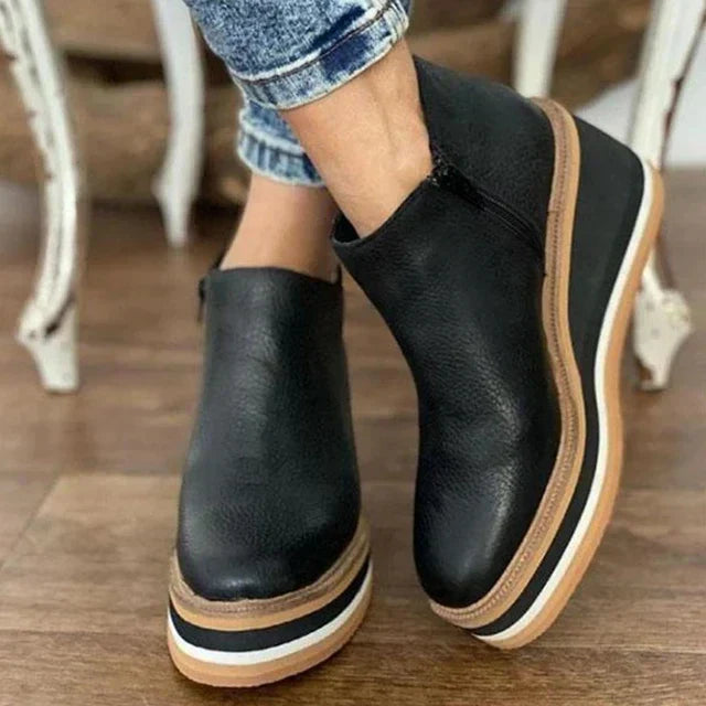 Women's Elegant Waterproof Ankle Boots