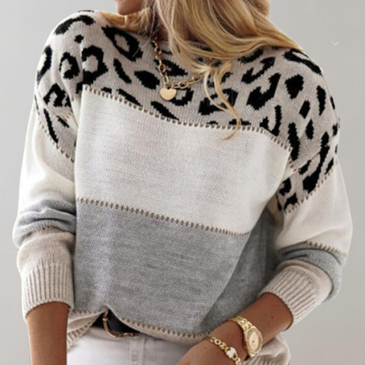 Grace™ | Leopard Elegance Jumper