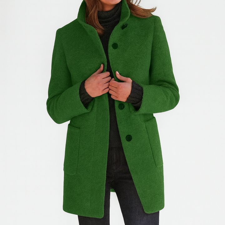 Harper | Women's coat with high collar