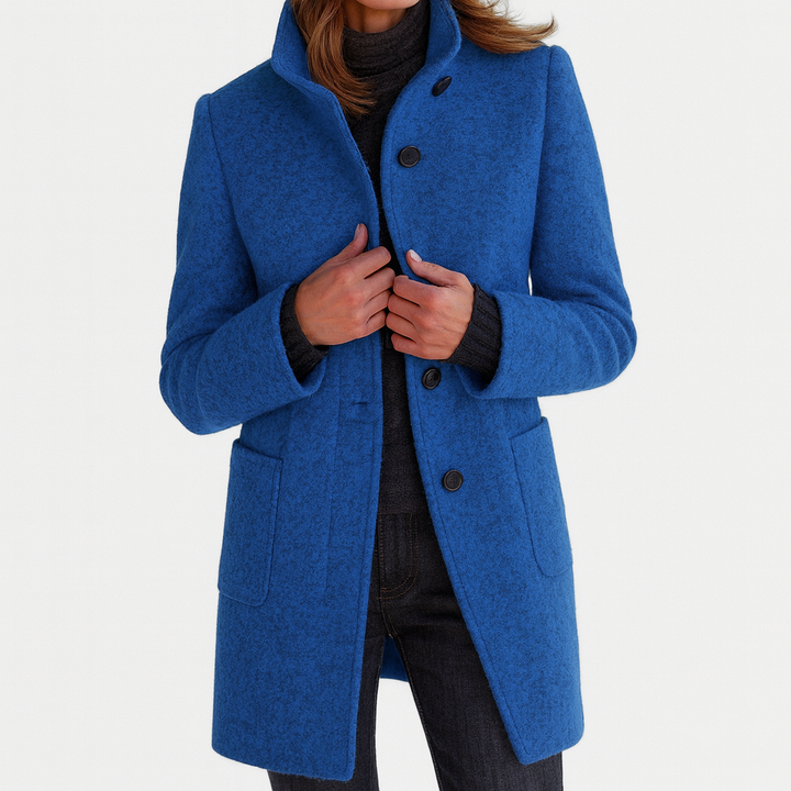 Harper | Women's coat with high collar
