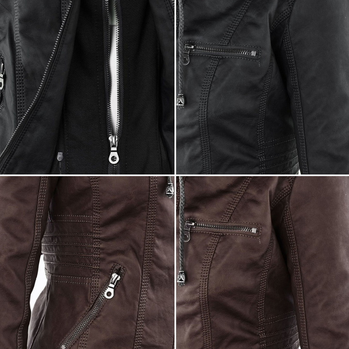 Sophie | Durable and Elegant Leather Jacket