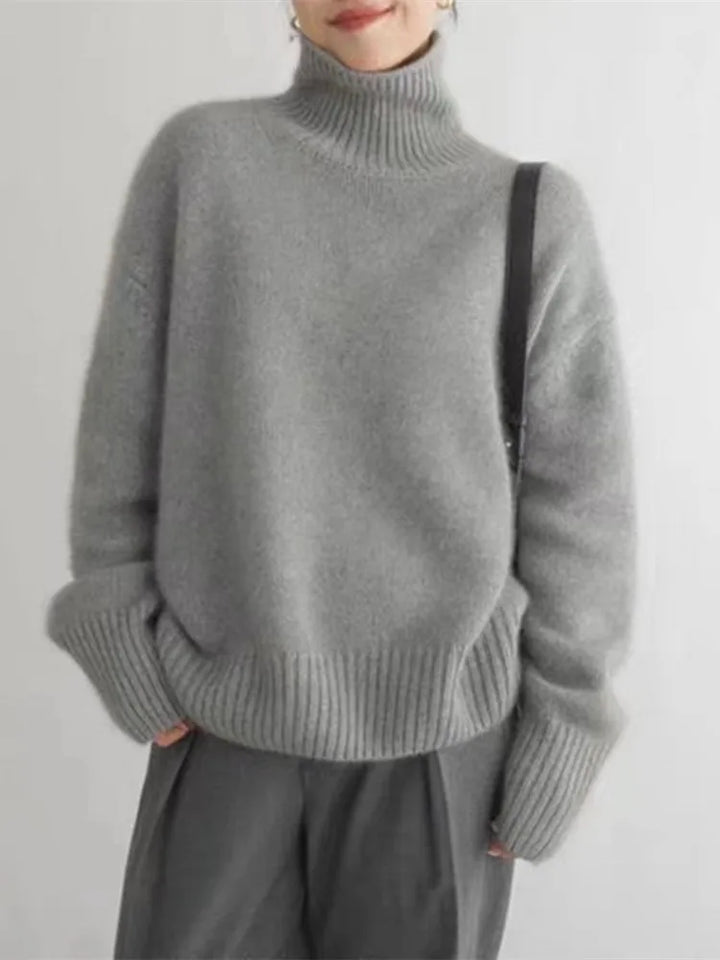 Rosie | Cashmere Roll neck