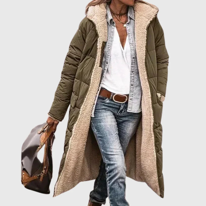 Women's Cosy Quilted Puffer Winter Coat