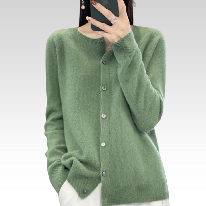 Women's Cosy Wool Knit Cardigan