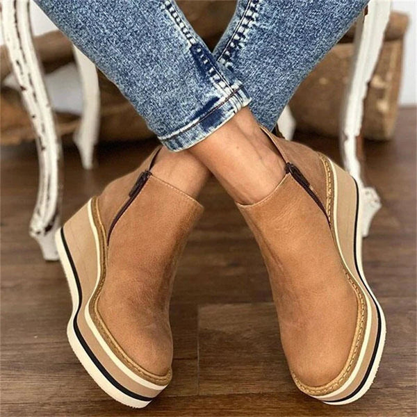 Women's Elegant Waterproof Ankle Boots