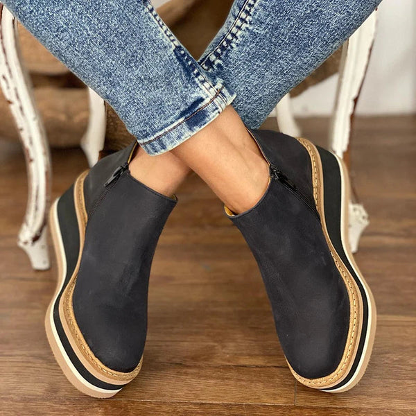 Women's Elegant Waterproof Ankle Boots