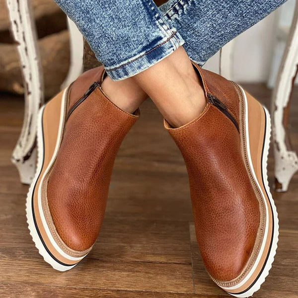 Women's Elegant Waterproof Ankle Boots