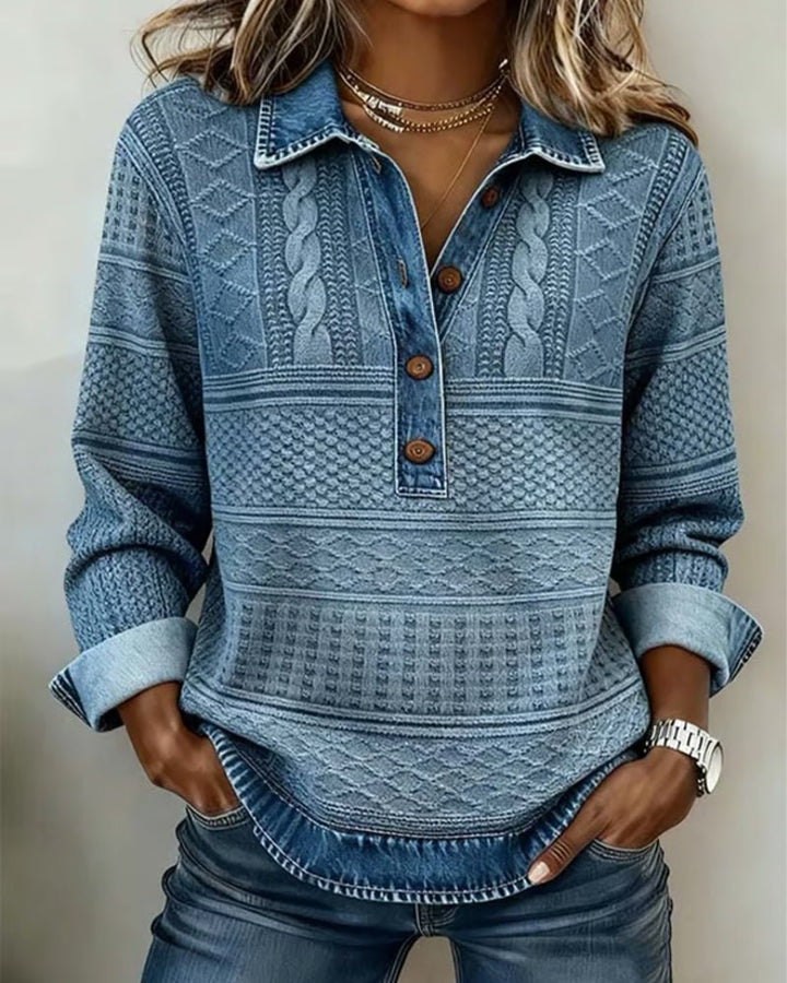 Women's Graceful Cable Knit Jumper