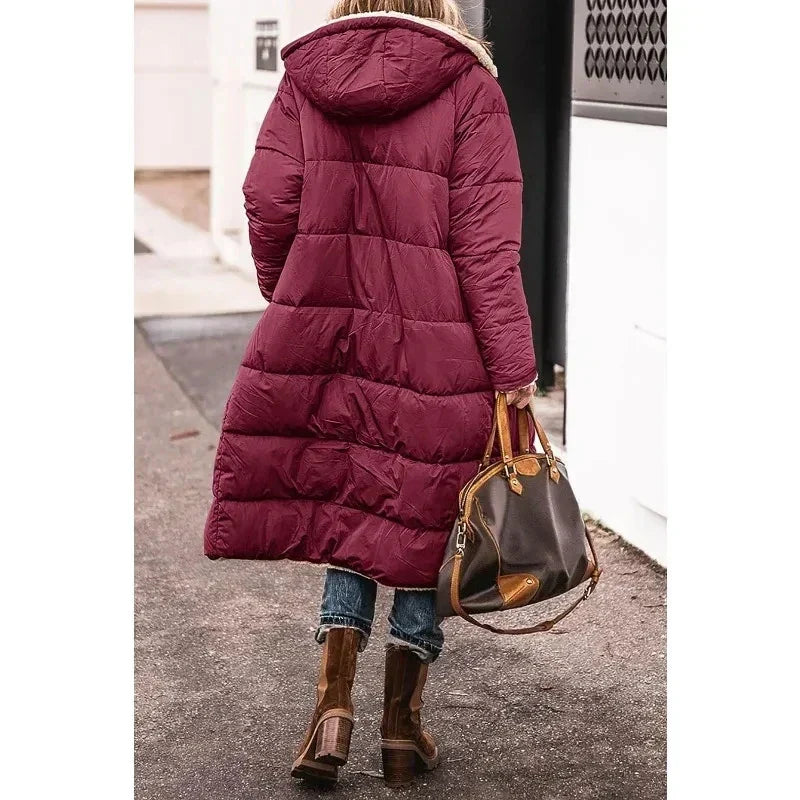 Women's Cosy Quilted Puffer Winter Coat