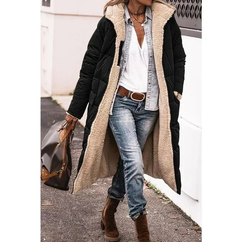 Women's Cosy Quilted Puffer Winter Coat