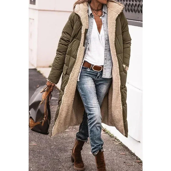 Women's Cosy Quilted Puffer Winter Coat