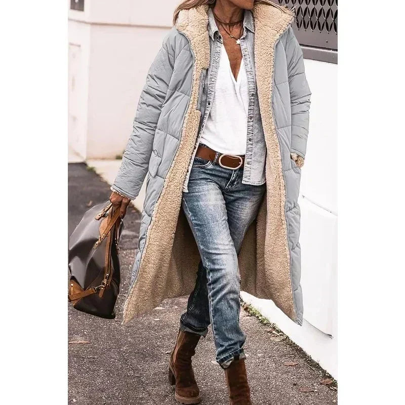 Women's Cosy Quilted Puffer Winter Coat