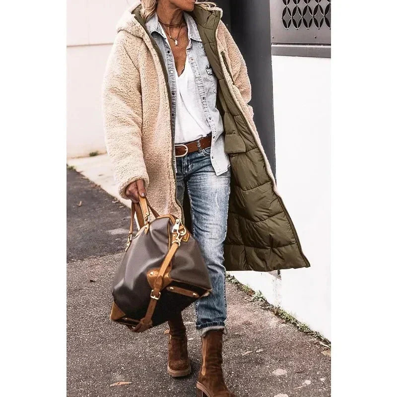 Women's Cosy Quilted Puffer Winter Coat