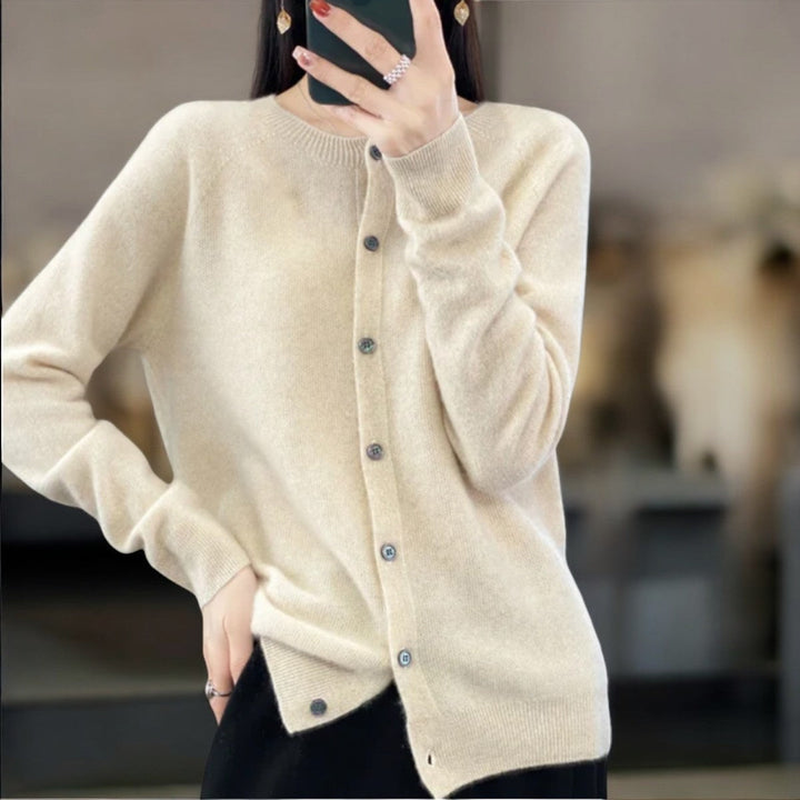 Women's Cosy Wool Knit Cardigan