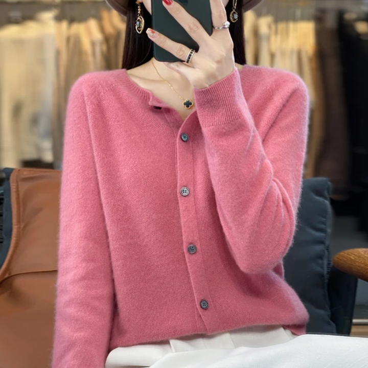 Women's Cosy Wool Knit Cardigan