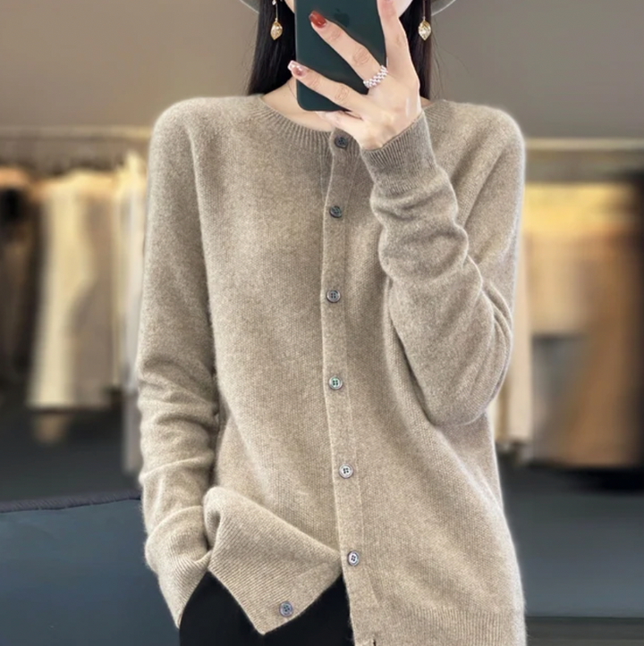 Women's Cosy Wool Knit Cardigan