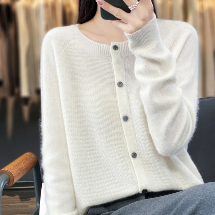 Women's Cosy Wool Knit Cardigan