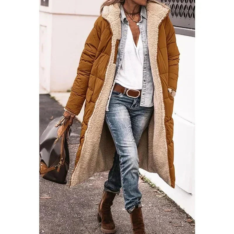 Women's Cosy Quilted Puffer Winter Coat