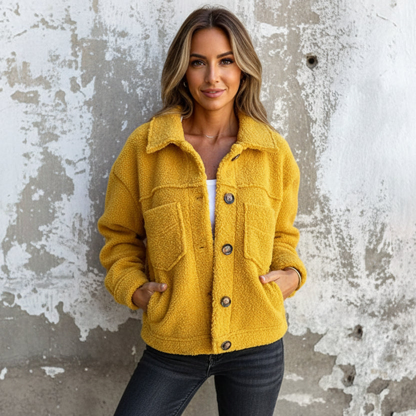 Women's Beautiful Teddy Fleece Shacket