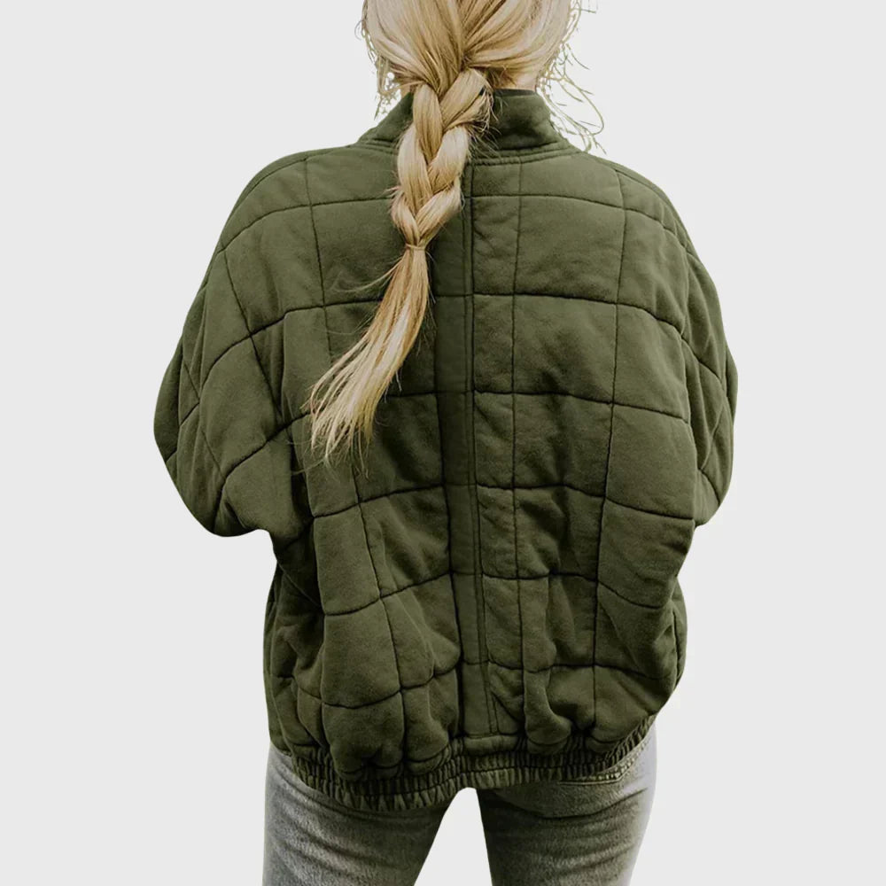 Women's Chic Quilted Puffer Jacket