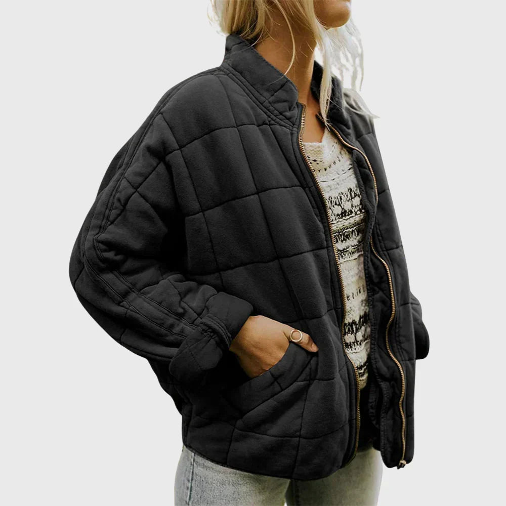 Women's Chic Quilted Puffer Jacket