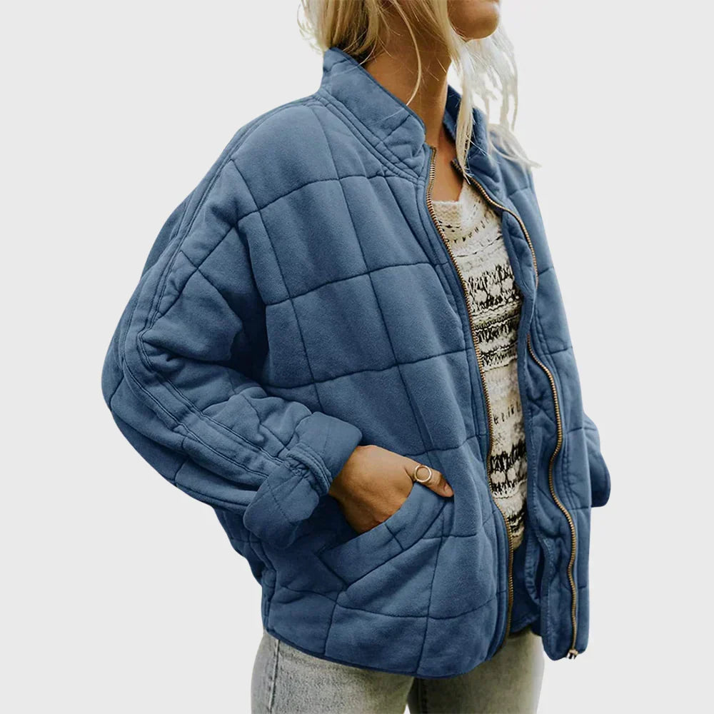 Women's Chic Quilted Puffer Jacket
