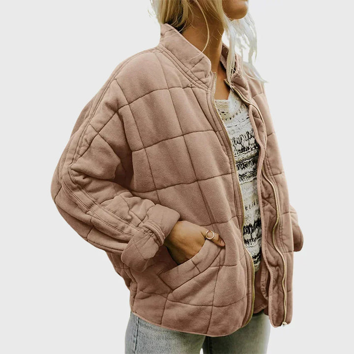 Women's Chic Quilted Puffer Jacket