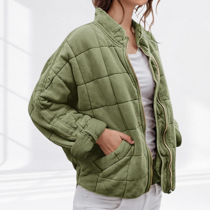 Women's Chic Quilted Puffer Jacket