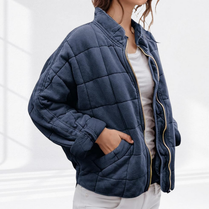 Women's Chic Quilted Puffer Jacket