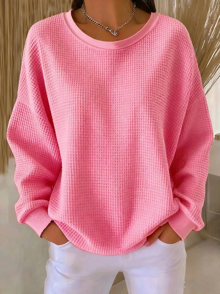 Women's Timeless Knit Jumper with Crew Neck