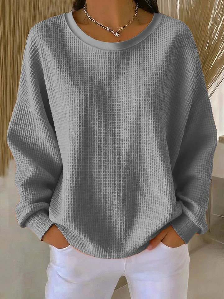 Women's Timeless Knit Jumper with Crew Neck