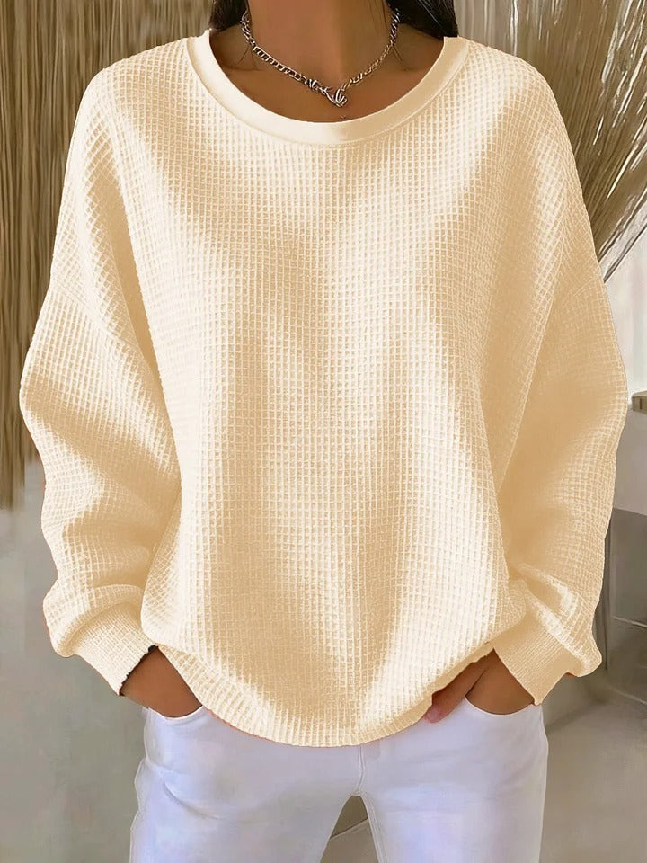 Women's Timeless Knit Jumper with Crew Neck