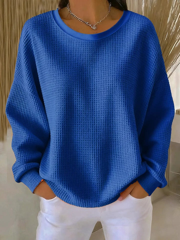 Women's Timeless Knit Jumper with Crew Neck