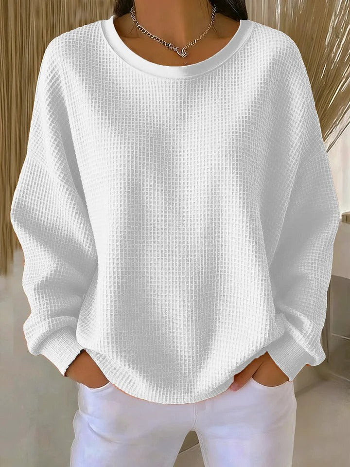 Women's Timeless Knit Jumper with Crew Neck