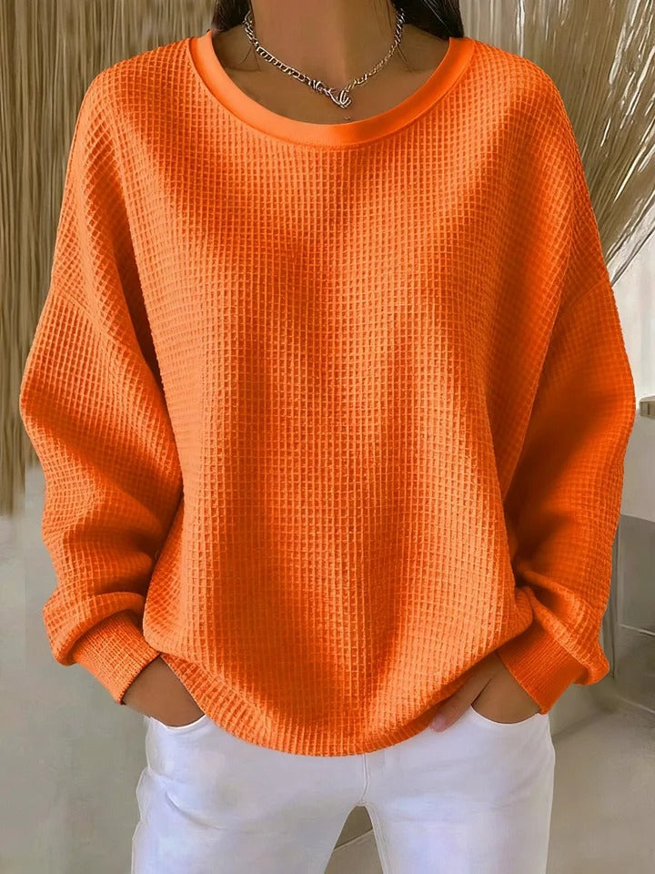 Women's Timeless Knit Jumper with Crew Neck
