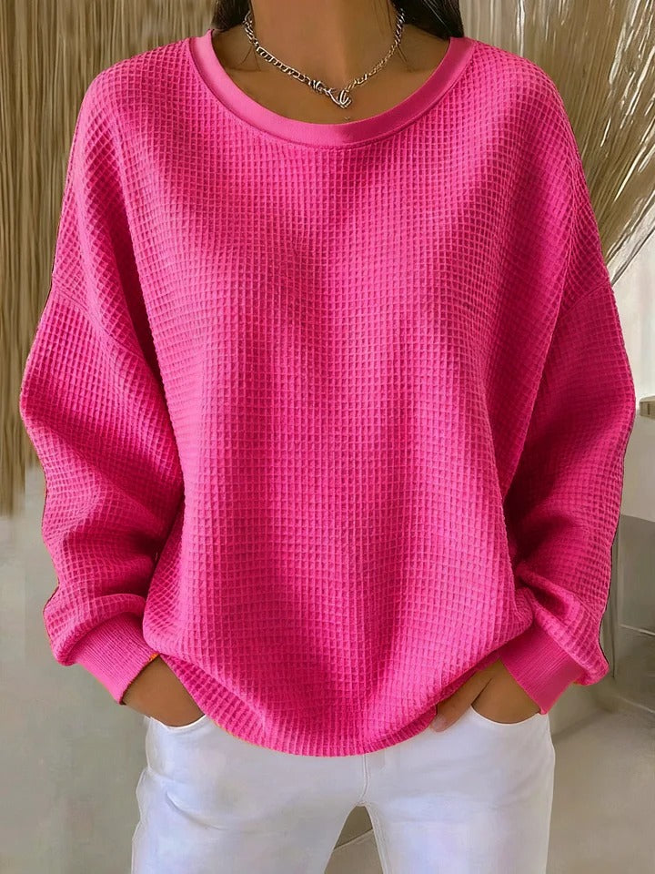 Women's Timeless Knit Jumper with Crew Neck