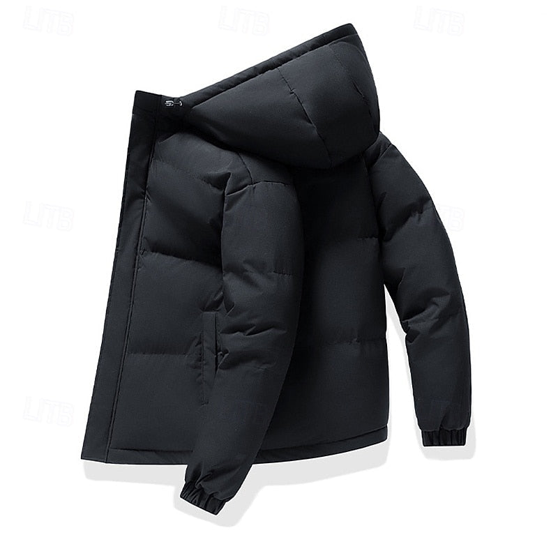 Men's Cosy Winter Hooded Puffer Jacket