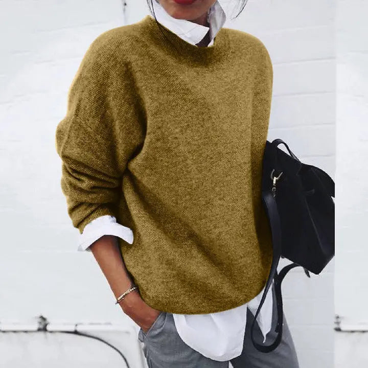 Women's Classic Crew Neck Knit Jumper