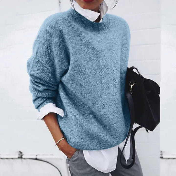 Women's Classic Crew Neck Knit Jumper