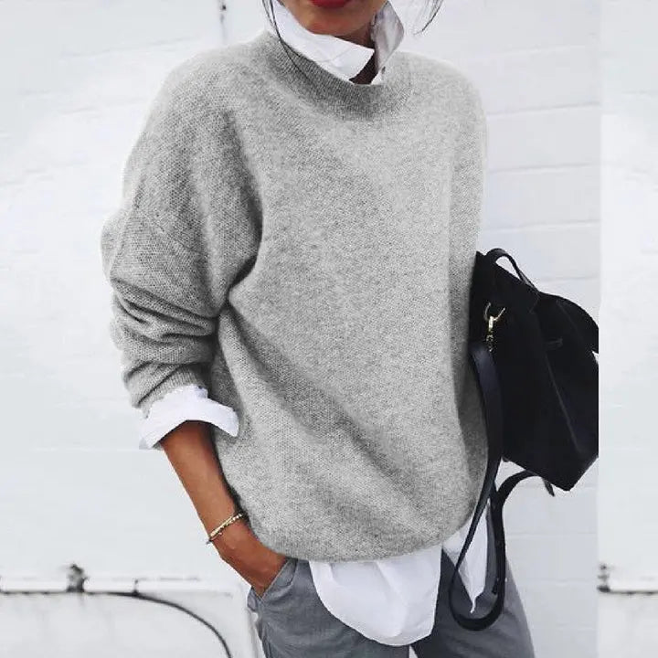 Women's Classic Crew Neck Knit Jumper