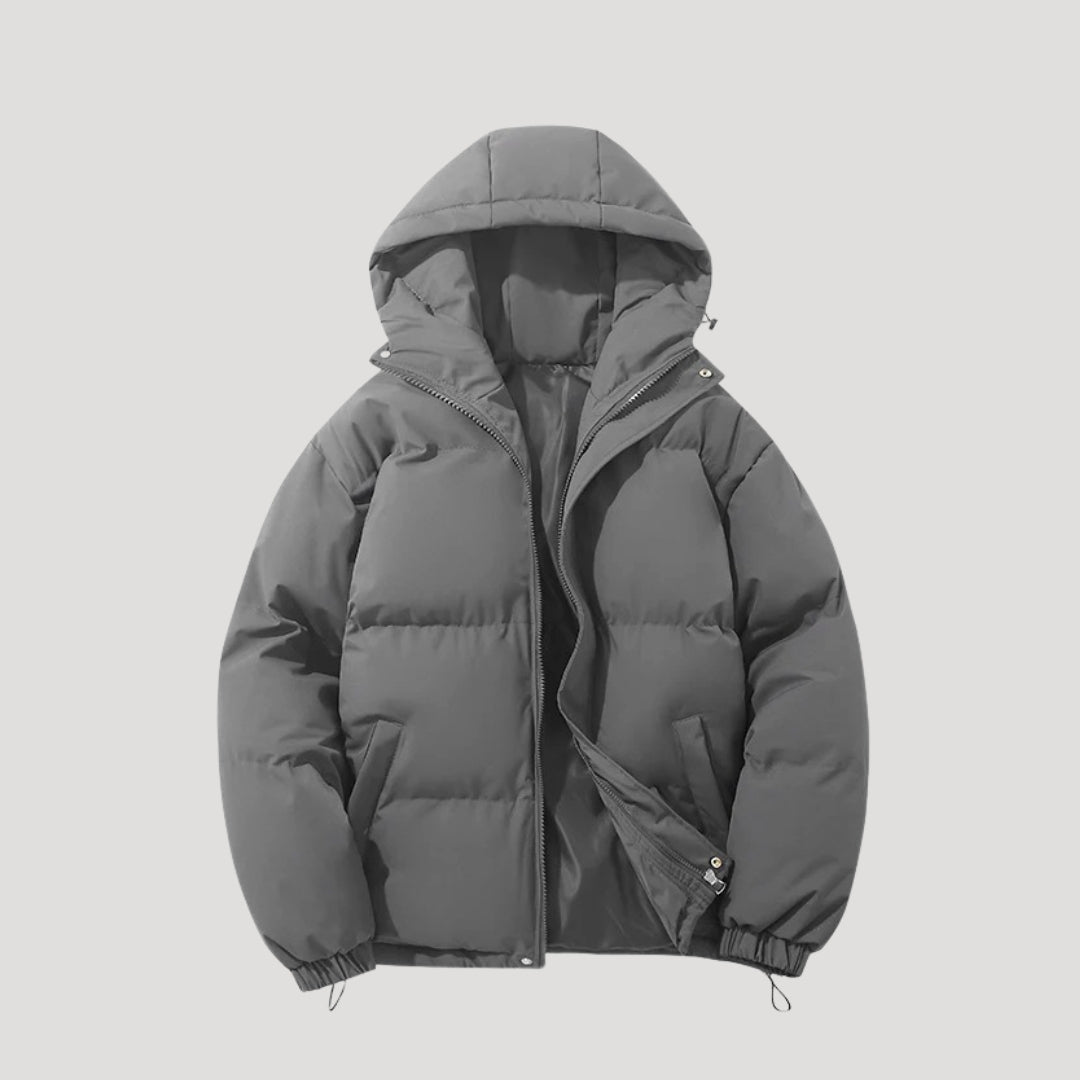 Women's Flattering Hooded Puffer Jacket
