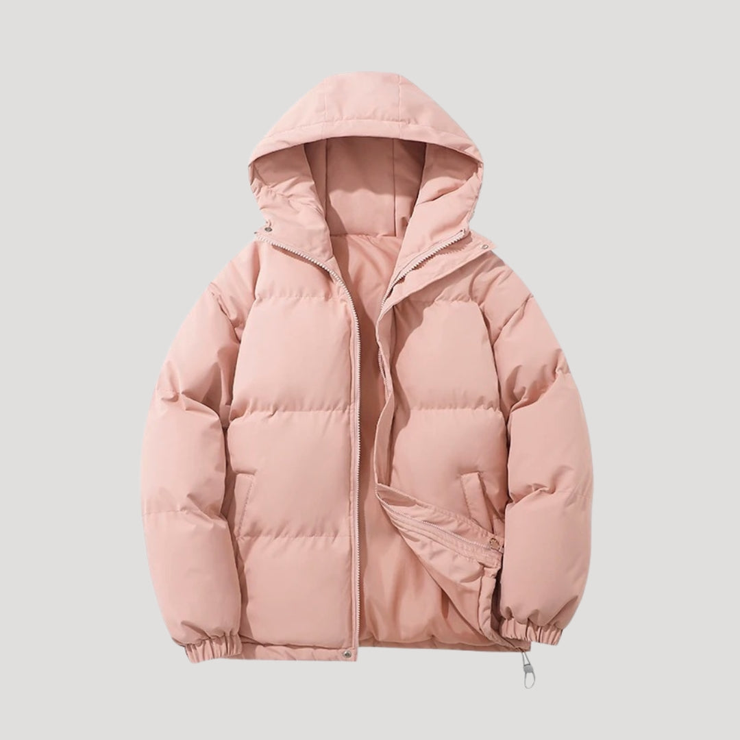 Women's Flattering Hooded Puffer Jacket