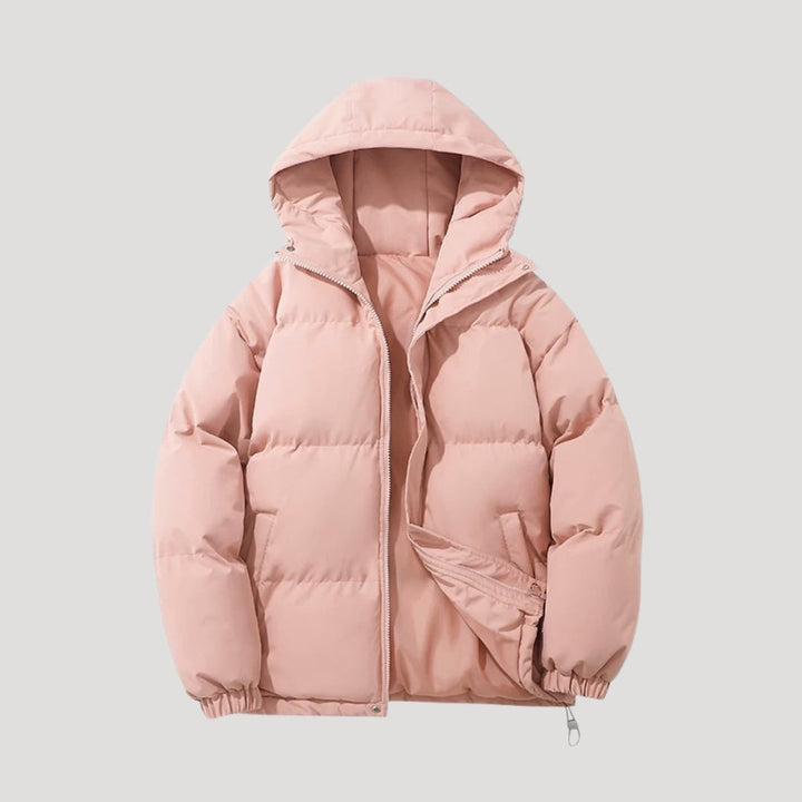 Women's Flattering Hooded Puffer Jacket