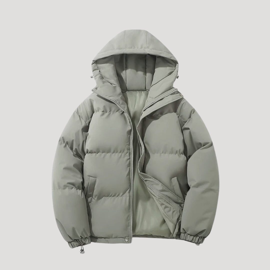 Women's Flattering Hooded Puffer Jacket