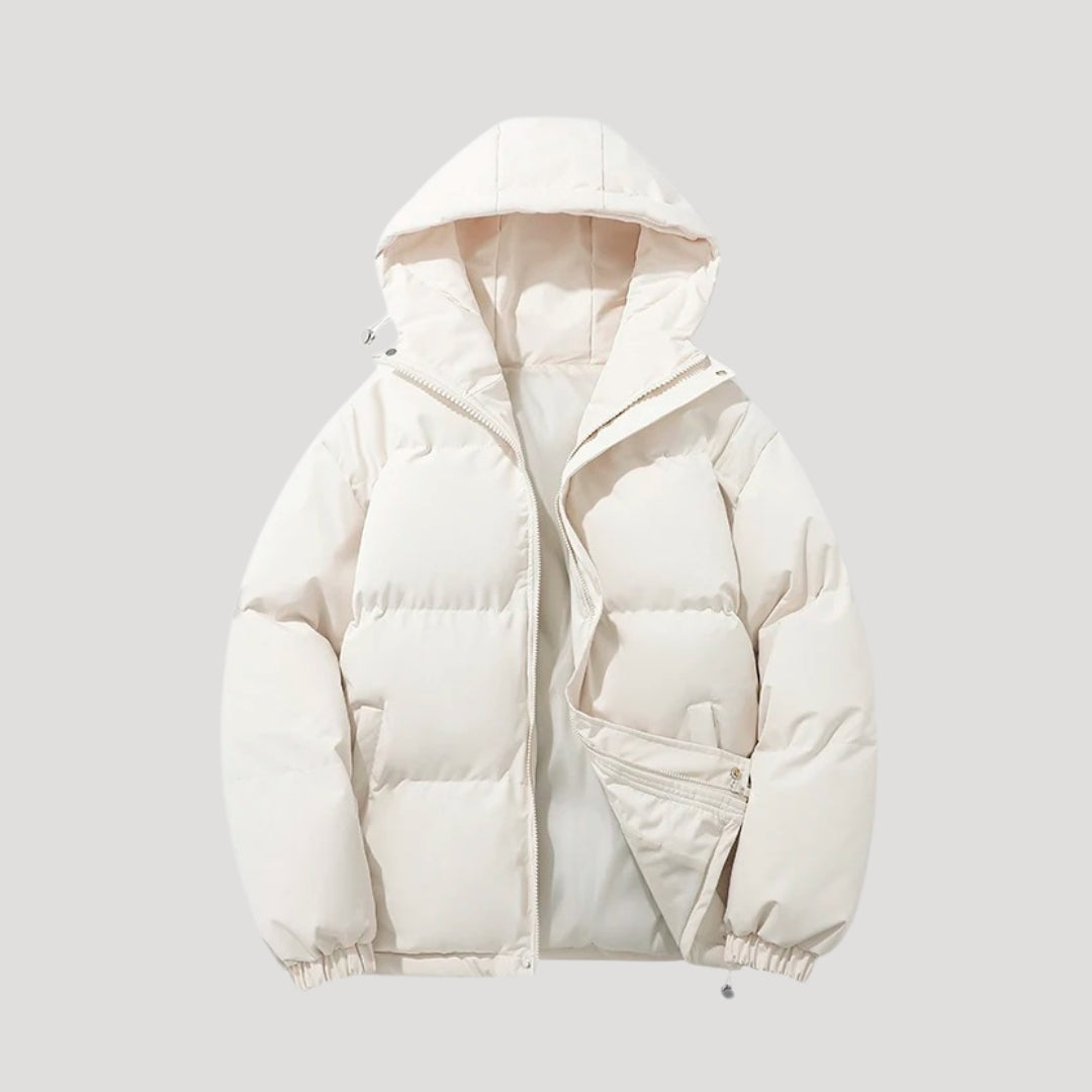 Women's Flattering Hooded Puffer Jacket