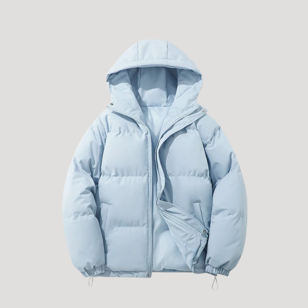 Women's Flattering Hooded Puffer Jacket